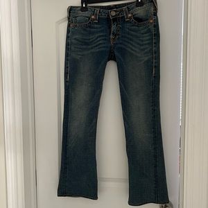 Y2K True Religion vintage low rise jeans size 30